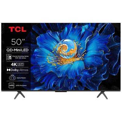 TCL Televizor Smart QD-Mini LED 4K UltraHD 50", Google TV - 50C6KS