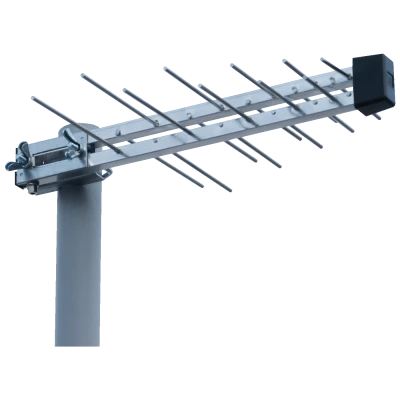 Iskra Antena Loga UHF sa pojačalom, dobit 16 dB, F-konektor - P-20 DTT/G H/V