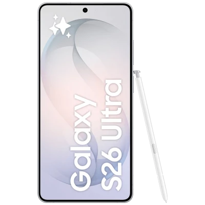 Samsung Smartphone 6.9", 5G, Octa Core 7.74GHz, RAM 12GB, 200Mpixel - Galaxy S26 Ultra 12GB/512GB White