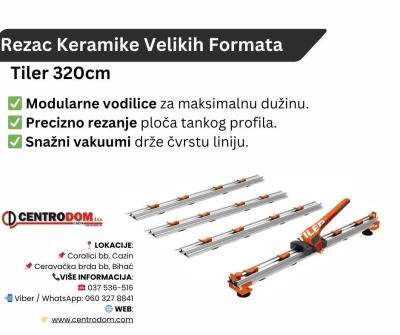 Tiler Rezac Keramickih Ploca Velikih Formata 360cm