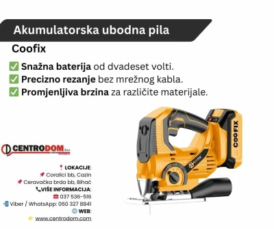 Akumulatorska Ubodna pila/Aku Ubodna pila Coofix