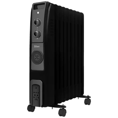 Zilan Radijator uljni + ventilator, 2000 +400 W, 9 rebara - ZLN1956