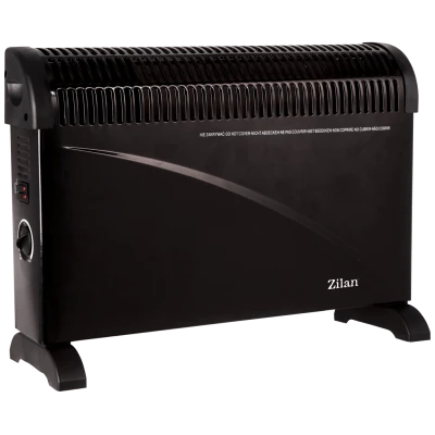 Zilan Grijalica, konvektor,  2000 W, podesiv termostat, crna - ZLN6843/BK
