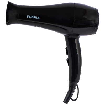 Floria Fen za kosu, 2000 W, crna - ZLN8983/BK