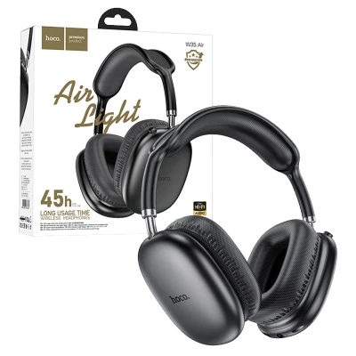 hoco. Slušalice bežične, Bluetooth, crna - W35 Air Triumph Black