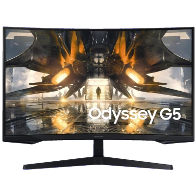 Samsung Monitor 32",Zakrivljeni,WQHD,G5 Odyssey, HDMI,Display Port - LS32AG550EPXEN