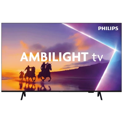 Philips Televizor Smart QLED 4K UHD 65"@Titan OS, Ambilight - 65PUS8400/12