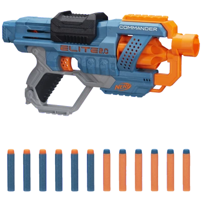 Nerf Dječija igračka, puška - blaster, sa 12 projektila - Elite 2.0 Commander RD-6