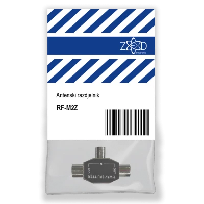 ZED electronic Antenski razdjelnik 1 muški na 2 ženski - RF-M2Z