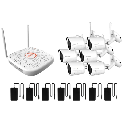 Amiko Home Set za video nadzor, 2 Mpixel, 6 x bullet cam., 9 ch, WiFi - WIFI KIT-6900