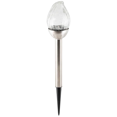 home Solarna vrtna LED lampa, metal / staklo - MX 815