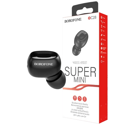 Borofone Slušalica bežična sa mikrofonom, Bluetooth, 40 mA, 4 h - BC28 Shiny sound