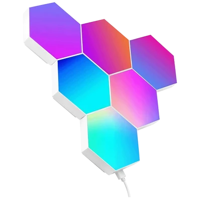 Tracer Pametna RGB svjetiljka, hexagon, set - Smart Hexagon RGB lamps