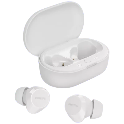 Philips Slušalice bežične sa kutijicom za punjenje, Bluetooth - TAT1209WT/00