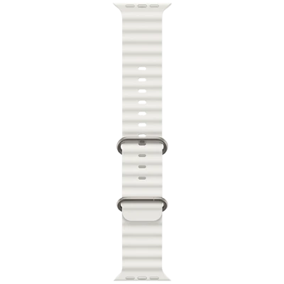 hoco. Silikonski remen za iWatch, 42/44/45/49mm, bijela - iWatch WA12 White