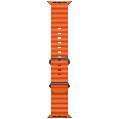 hoco. Silikonski remen za iWatch, 42/44/45/49mm, orange - iWatch WA12 Orange