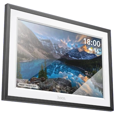 hoco. Digitalni foto okvir 10", LCD touch panelWiFi, microUSB - HI13