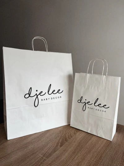 Stmpana pap vrecica bijela  TWR 48x45x17  25 kom / paket