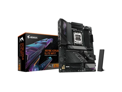 Gigabyte MB X870E Aorus EliteAM5, 4x DDR5, 4x M.2, 4xSATA2x HDMI, 2x DP, 12x USB, ATX