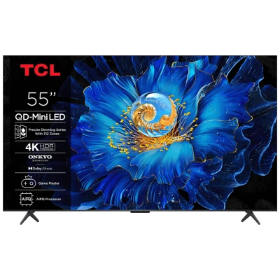 TCL Televizor Smart QD-Mini LED 4K UltraHD 55", Google TV - 55C6KS