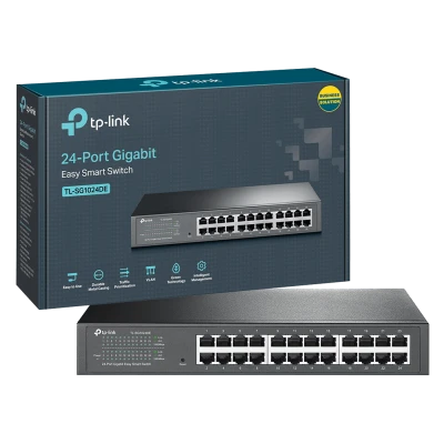 TP-LINK 24-Portni switch, 24 x 10/100/1000 Mbps - TL-SG1024DE