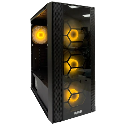 Zeus Desktop PC, Ryzen 5 5500, 16GB DDR4, SSD 1TB, RX7600 - Desktop PC ZEUS FIGHTER Ryzen 5