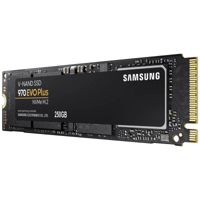 Samsung SSD Disk, 250GB, M.2 NVMe PCIe 3.0, 970 EVO Plus - MZ-V7S250BW