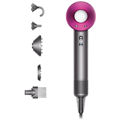 Dyson Fen za kosu, 1600W - HD07 Iron/Fuchsia