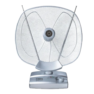 Iskra Antena sobna sa pojačalom, UHF/VHF, srebrna - G2235-07