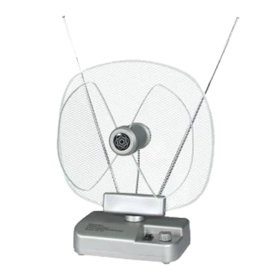 Falcom Antena sobna sa pojačalom, UHF/VHF, srebrna - ANT-204S