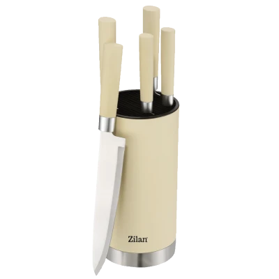 Zilan Noževi, set sa stalkom, 6/1, Retro - ZLN1610