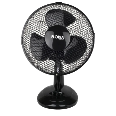 Floria Ventilator stolni, promjer 23 cm, 25 W, crni - ZLN1211