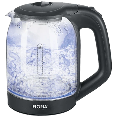 Floria Kuhalo za vodu, zapremina 1,7 l, 1850-2200 W, staklo - ZLN3505