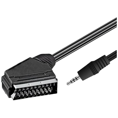 REDLINE Mini AV 3.5 mm na SCART kabl, dužina 1.2 met - C-SCXAV