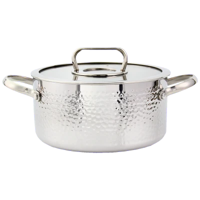 Zilan Lonac sa staklenim poklopcem, 24 cm, troslojno posuđe - ZLN1320