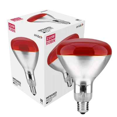 Avide Sijalica, 250W, E27, Infra Red, IP20 - ASIR27-250W-R