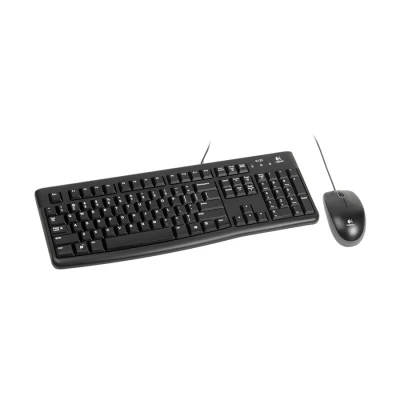 Tastatura + miš LOGITECH MK120, black, USA layout 920-002562
