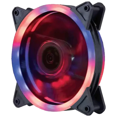 Zeus Ventilator za kućište, RGB, 120 mm - Case Cooler 120x120 Dual Ring RGB
