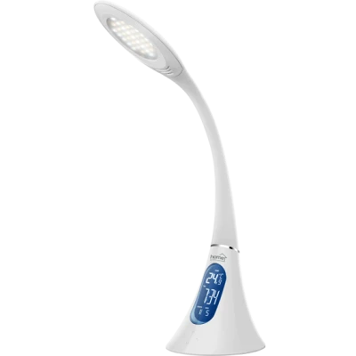 home Lampa, LED, stolna, sat, termometar - LA 6