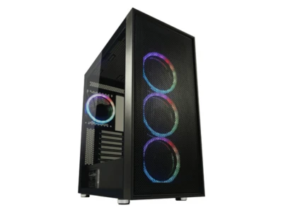 LC-Power Case Gaming 802B 4x 120mm RGB fans Black_Wanderer_X - ATX gaming case