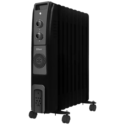 Zilan Radijator uljni + ventilator, 2000 +400 W, 9 rebara - ZLN1956