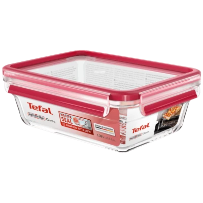Tefal Staklena posuda sa poklopcem, 1.3 lit., MasterSeal Glass - N1041010