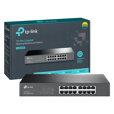 TP-LINK 16-Portni switch, 16x10/100/1000 Mbps - TL-SG1016D