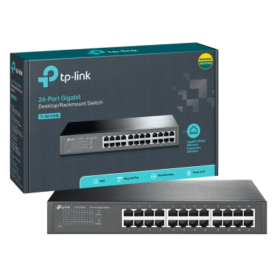TP-LINK 24-Portni switch, 24x10/100/1000 Mbps - TL-SG1024D