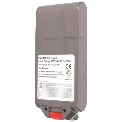 Extralink Baterija za Dyson V12 usisavač, 25.2V 2500mAh - DYSON Battery, V12 25.2V 2500mAh