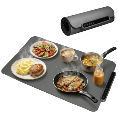 Extralink Električna podloga za zagrijavanje hrane, 63x38 cm, 400W - Electric heating mat