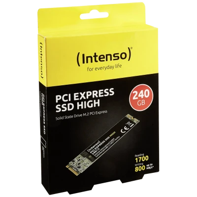 (Intenso) SSD M.2 2280, PCIe, kapacitet 240 GB - SSD M.2 PCIe 240GB/High