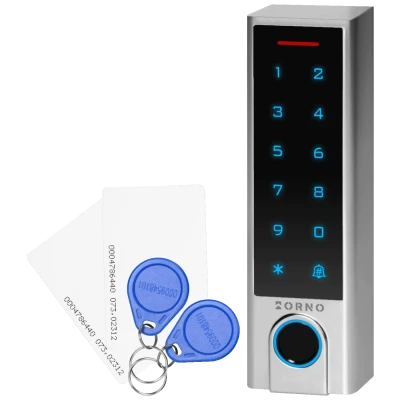 Orno Tastatura sa RFID karticom,Tag reader,fingerprint,WiFI,IP68 - OR-ZS-830