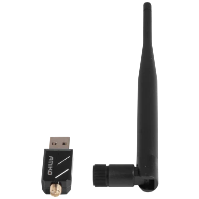 Amiko Wi-Fi mrežna kartica, USB, 2.4 GHz, 5 dB, 150 Mbps - WLN-881
