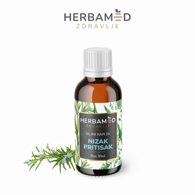 Herbamed kapi za nizak pritisak 50 ml